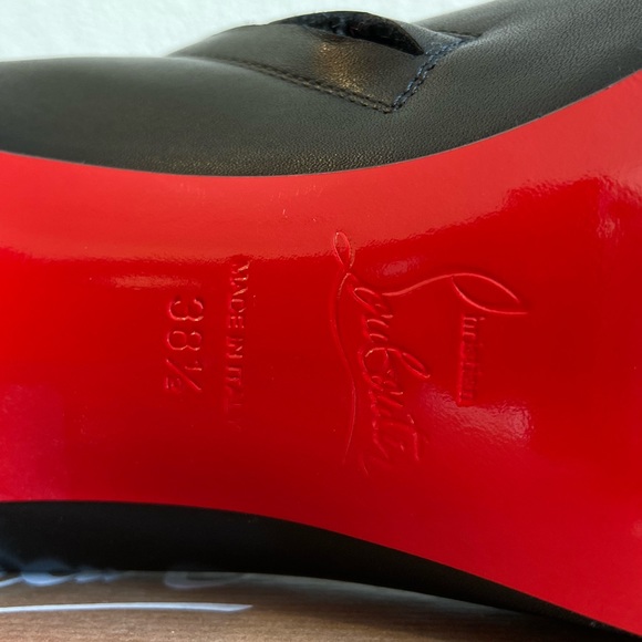 Christian Louboutin Belle 100 Calf Booties US 8.5 - Picture 5 of 8